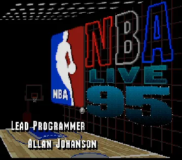 NBA Live 95 (USA) screen shot title